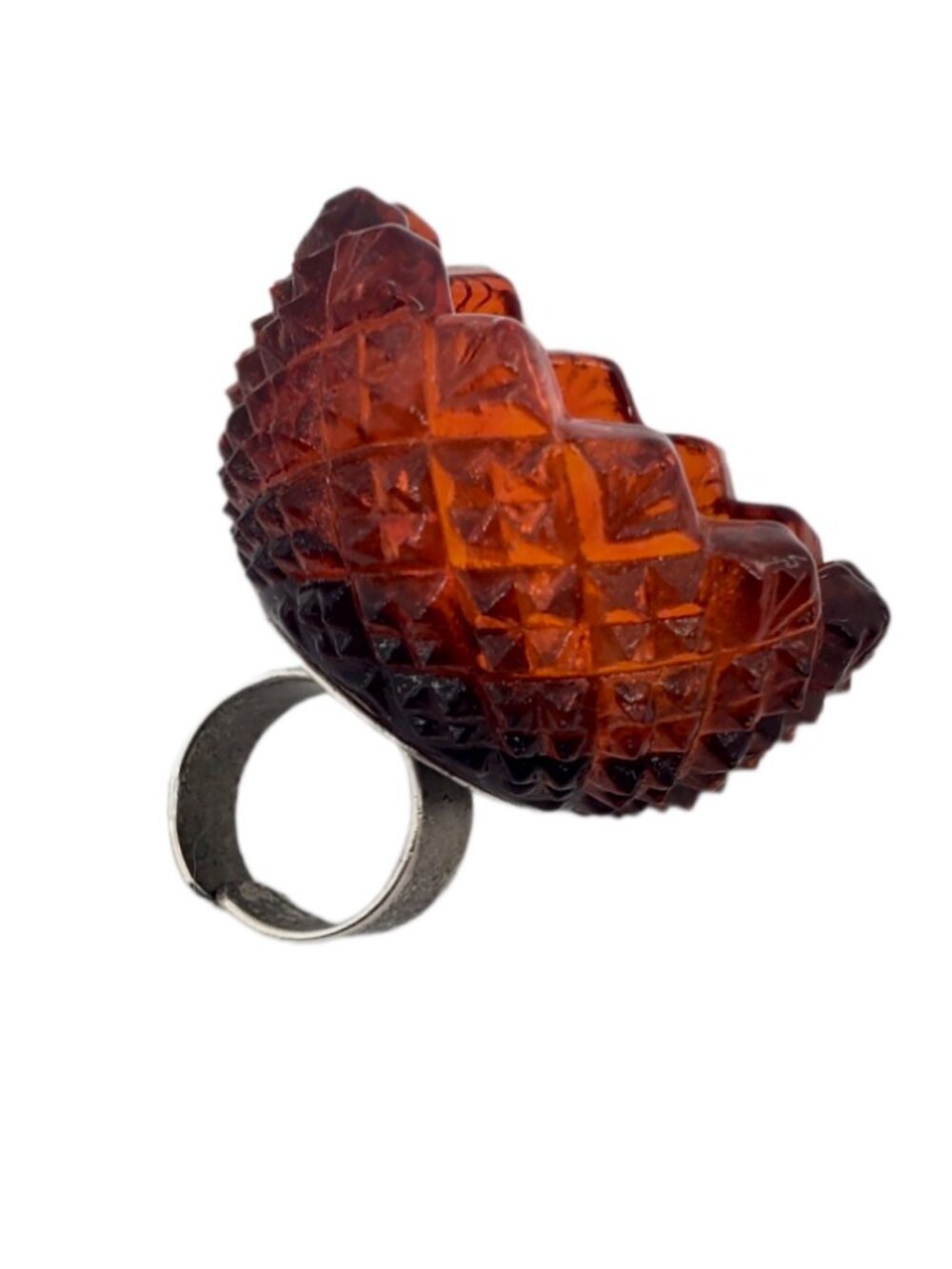 GASOLINE GLAMOUR HAVANA GOBLET RING 🧡✨🍹 - Picture 2 of 7